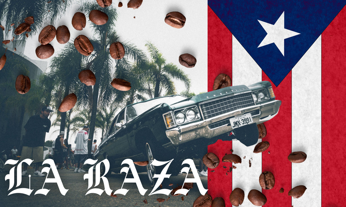 LA RAZA Mi gente runs deep, why we ONLY use  Mexican and Puerto Rican Coffee beans...