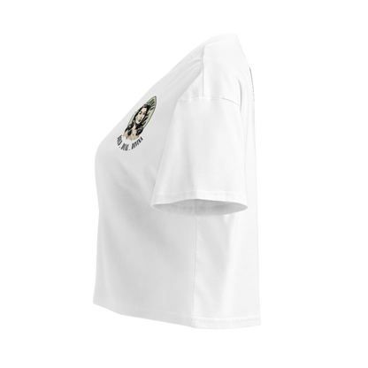 Mexican Women are Strong as FUCK Crop Top Tee